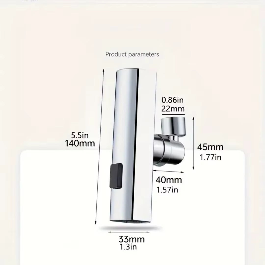 1Pc Multifunctional Faucet, Adapter Faucet, Bathroom Washbasin Faucet, Sink Faucet Replacement Accessories, Home Essential