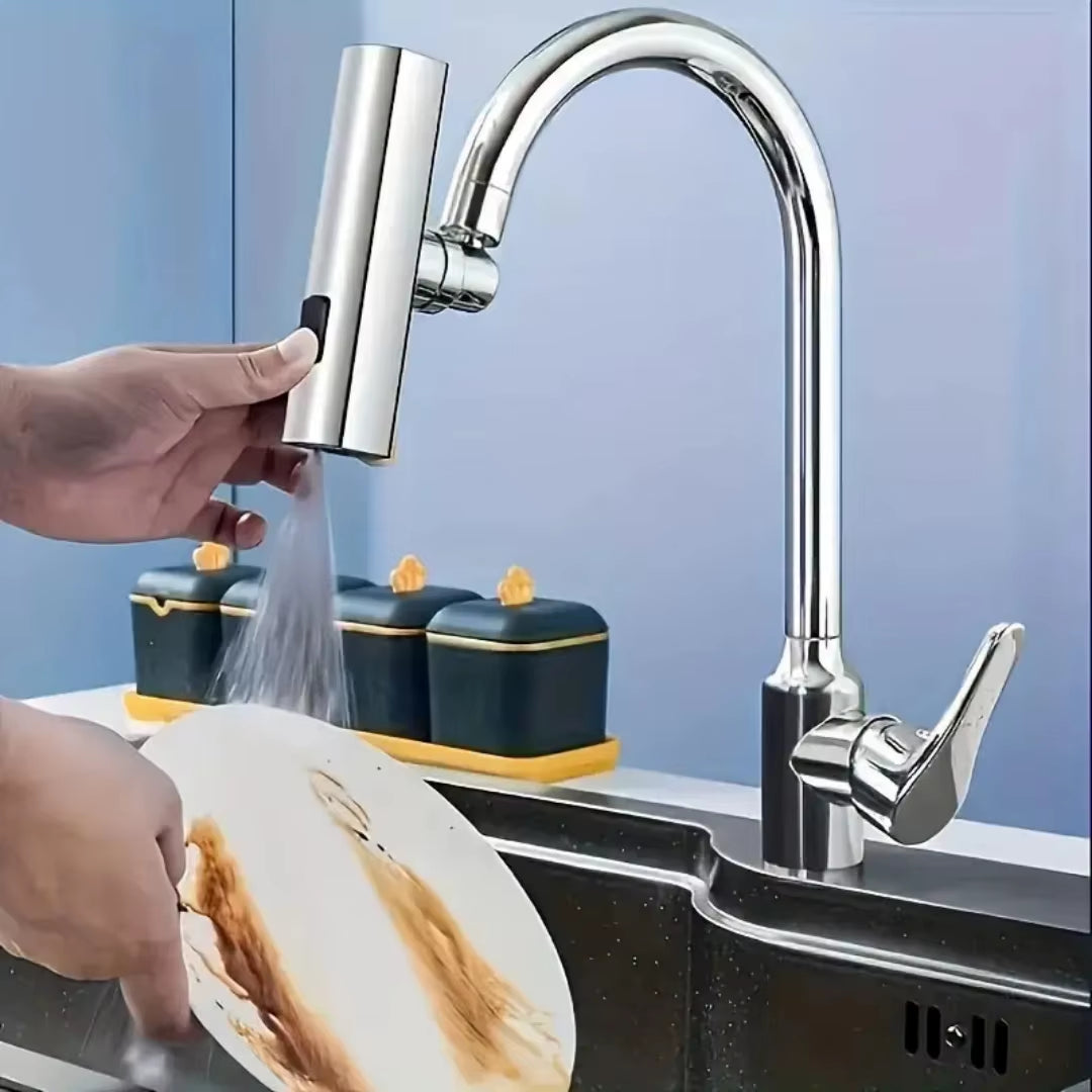 1Pc Multifunctional Faucet, Adapter Faucet, Bathroom Washbasin Faucet, Sink Faucet Replacement Accessories, Home Essential